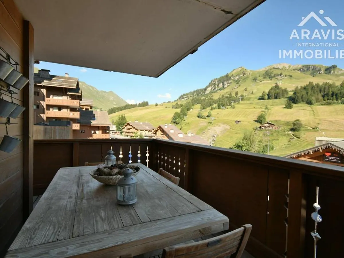 Centre Village, 4 Pers., 2 Ch., Face Aux Pistes, Parking, Balcon - Fr-1-391-5 Le Grand-Bornand 0*,  France